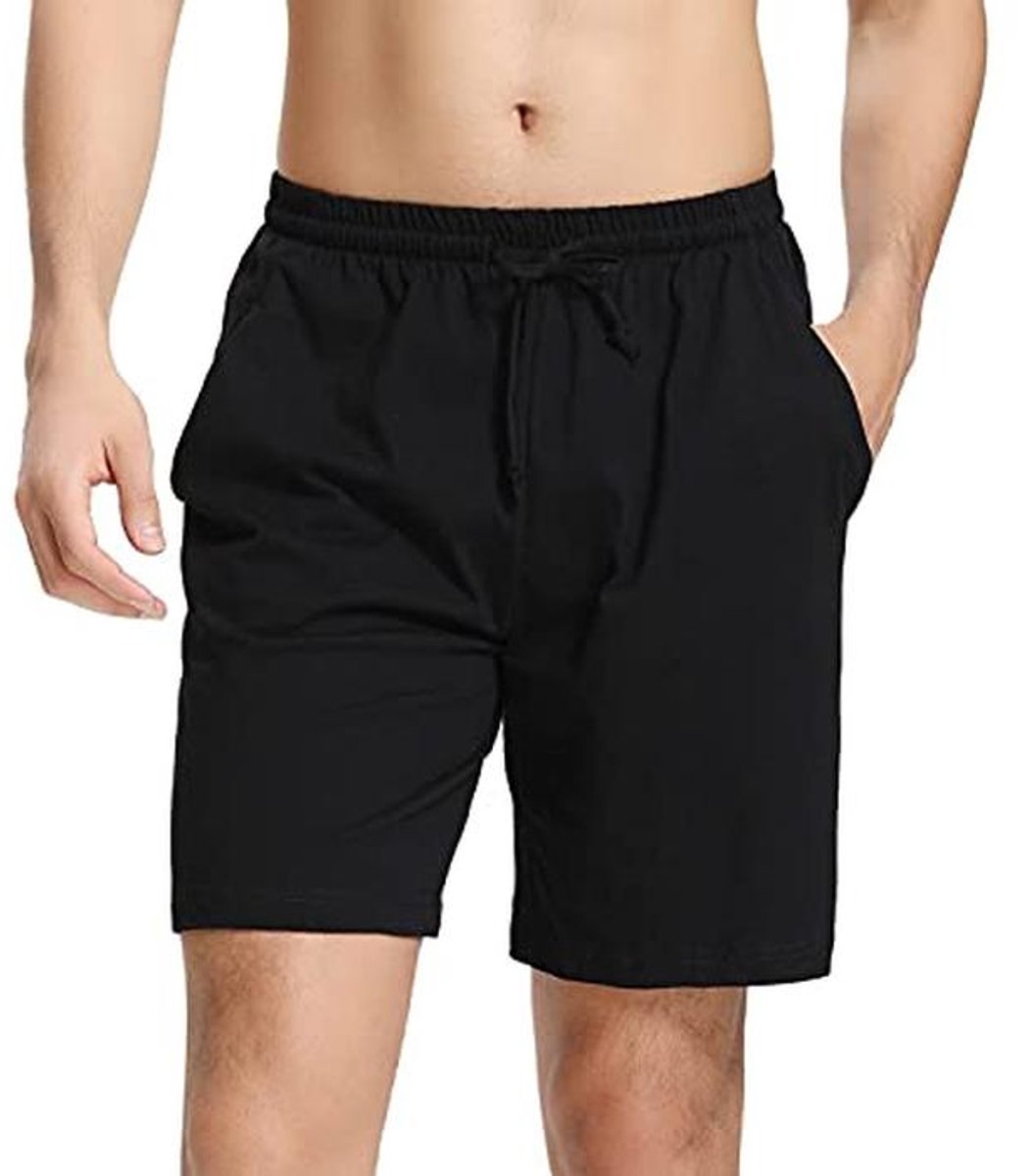 Korte pyjamabroek voor heren van katoen - comfortabel en stijlvol slaapshort