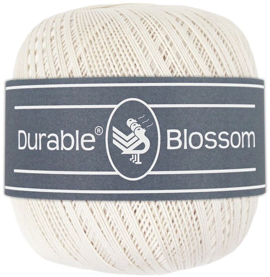 Durable Blossom - 326 Ivory - Verfijnd Gemerceriseerd Katoen Garen