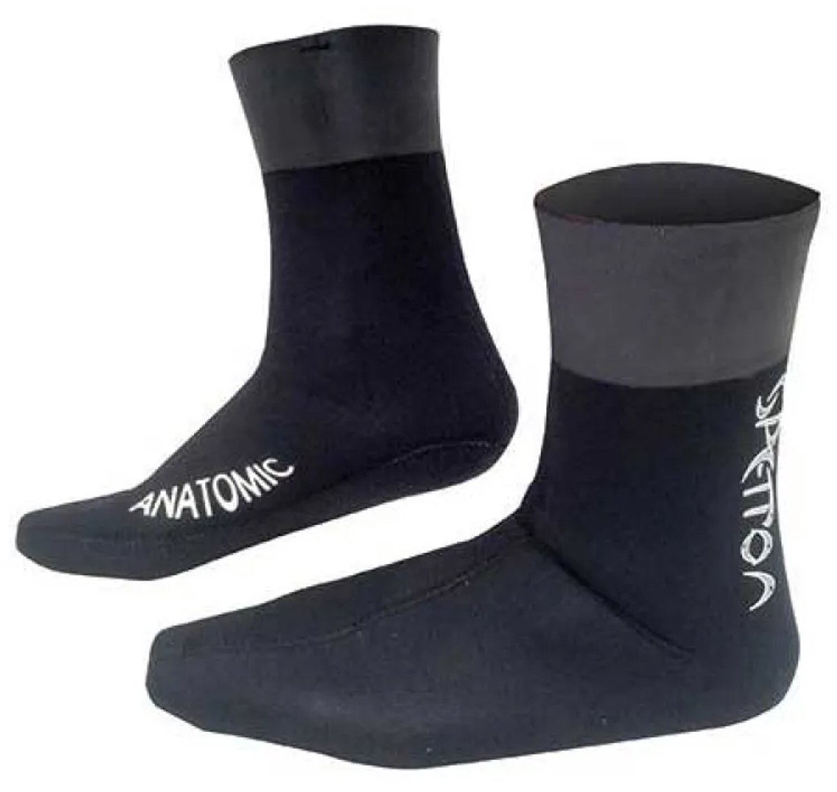Spetton Anatomic Dry Double Lined 5 Mm Duikbooties Zwart EU 39-40