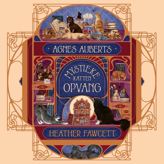 Agnes Auberts mystieke kattenopvang - cover