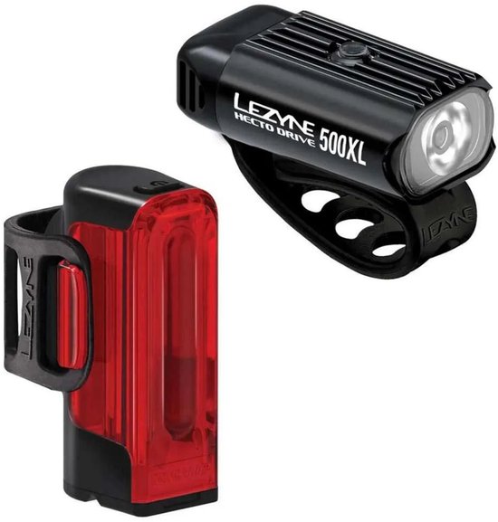 Lezyne Hecto Drive 500XL & Strip Drive 300+ Fietsverlichting Set — afbeelding 4