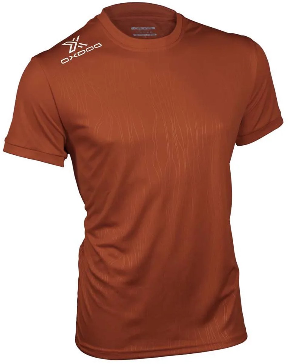 Oxdog Avenger T-shirt Met Korte Mouwen Rood XL Man