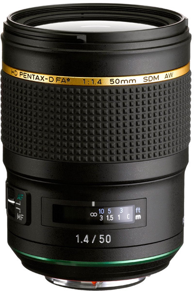 Pentax HD D-FA 50mm f/1.4 SDM AW