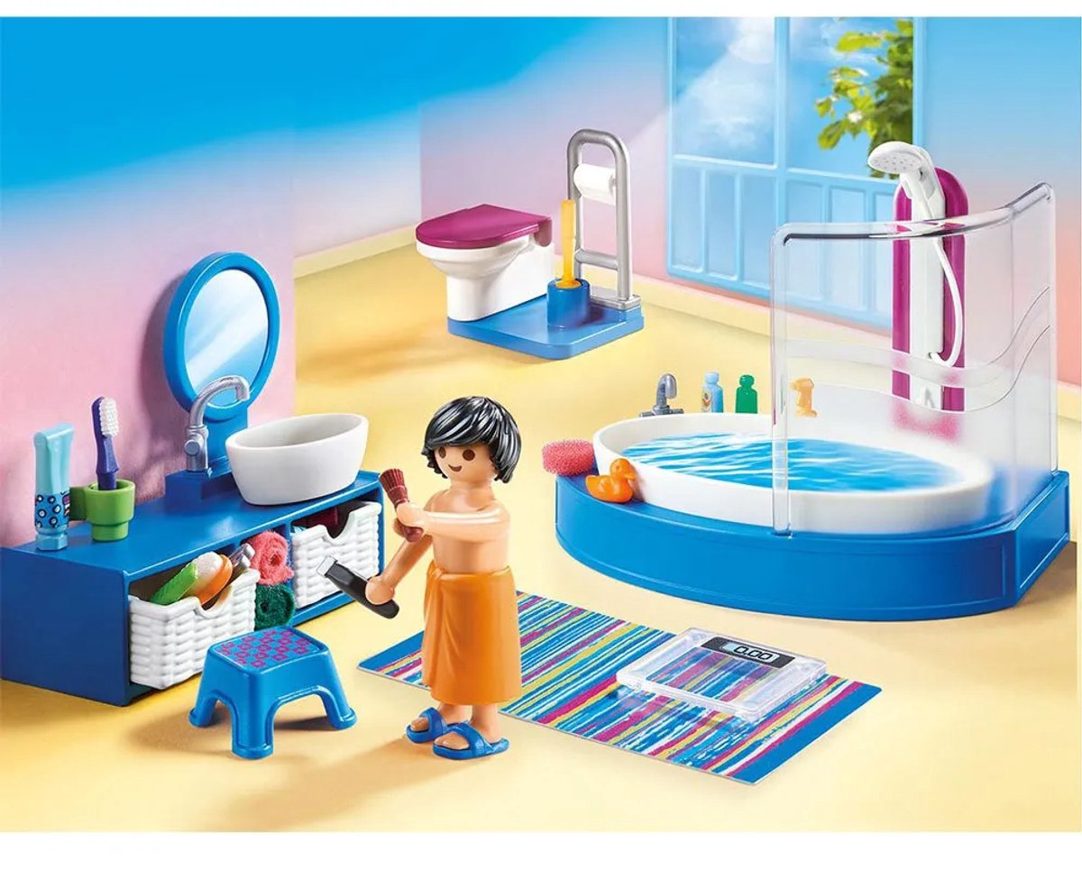 PLAYMOBIL Dollhouse Badkamer met ligbad - 70211 — afbeelding 14