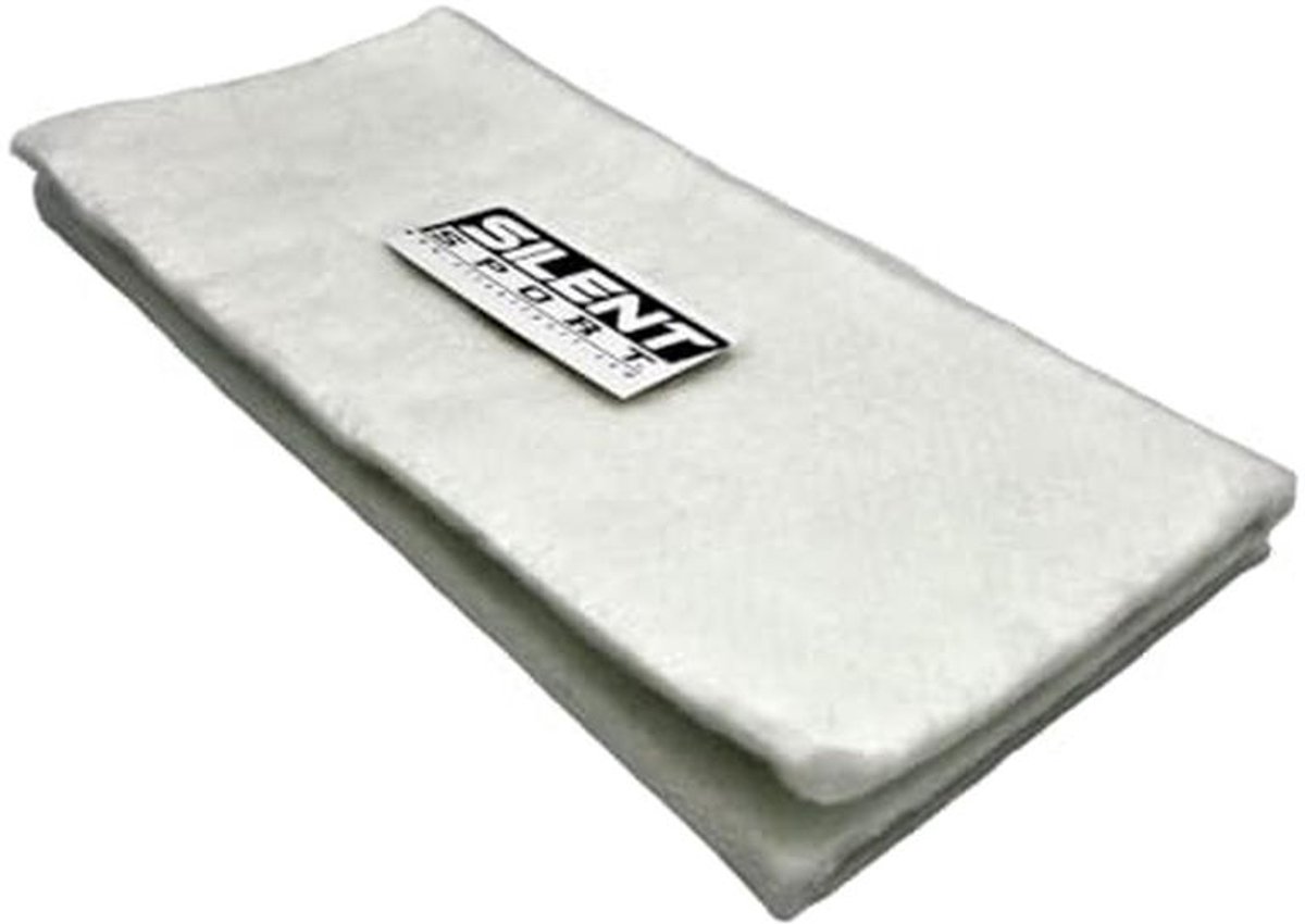 Isolatiemat en Geluiddemper voor Uitlaatpijpen - Geschikt tot 1000 °C - 33 cm x 50 cm
