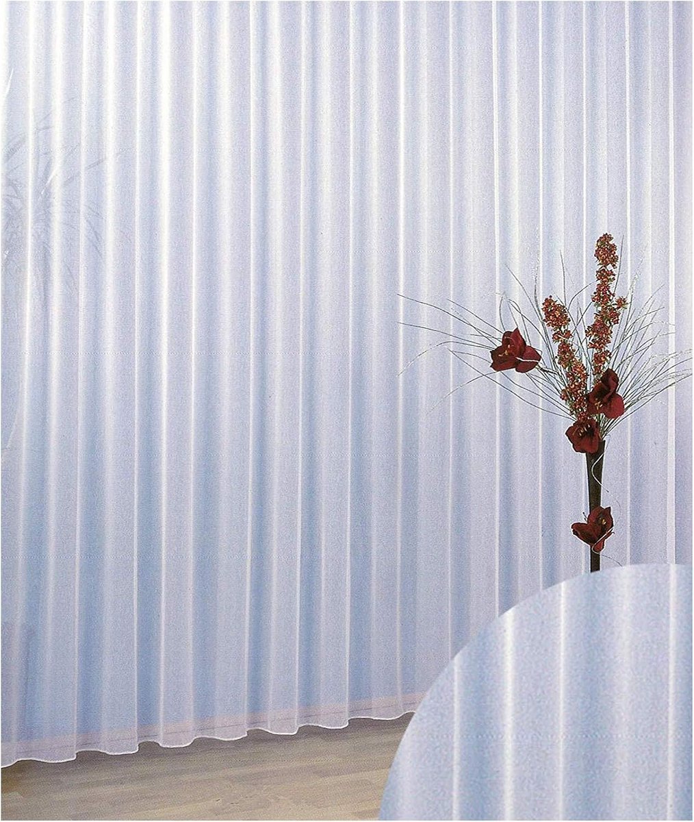 Rolgordijn 95x600 cm Half Transparant met Velcro Tape