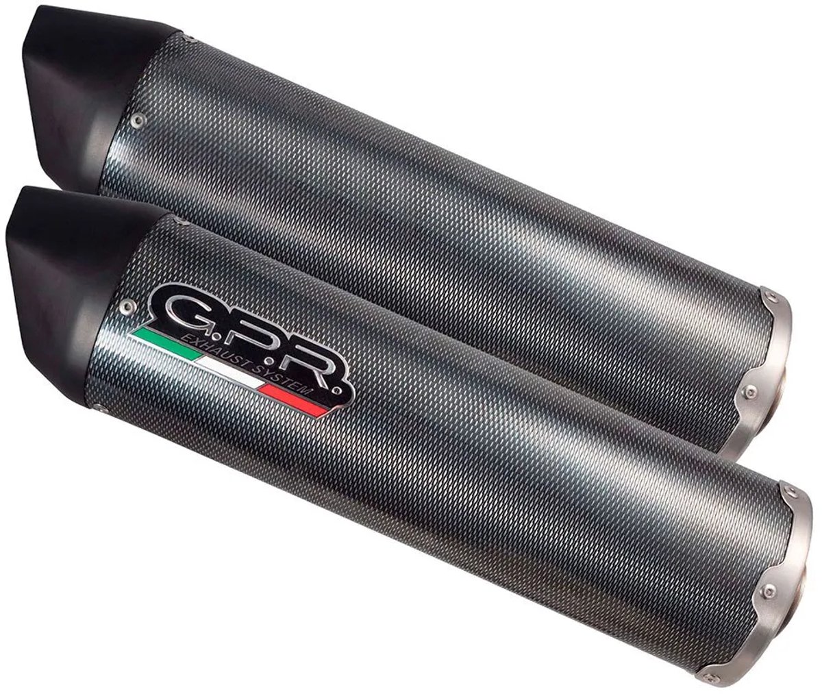 Gpr Exhaust Systems Furore Poppy Yamaha Xjr 1300 99-06 Ref:y.64.fupo Goedgekeurde Ovale Uitlaatdemper Zwart Homologated