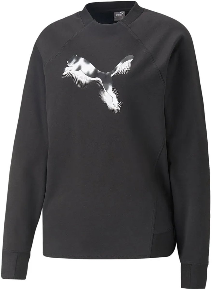 Puma Modern Sports Crew Sweatshirt M Vrouw Zwart