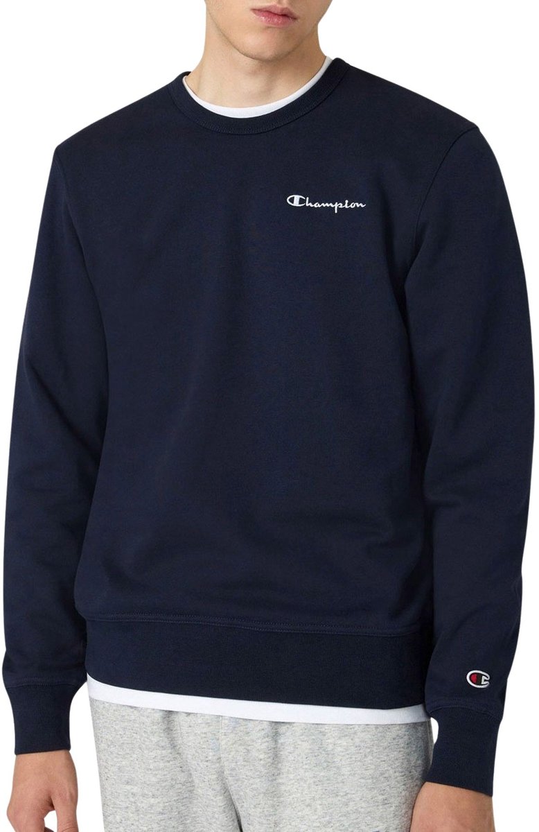 Champion Icons Small Logo Crewneck Sweater Heren - Maat XXL