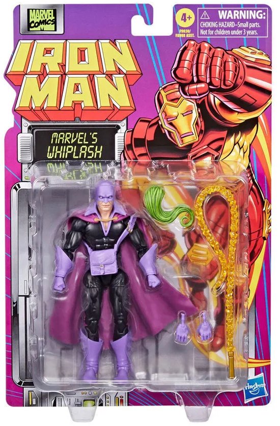 Hasbro Iron Man Marvel Legends Action Figure Marvel's Whiplash 15 cm Action Figuur