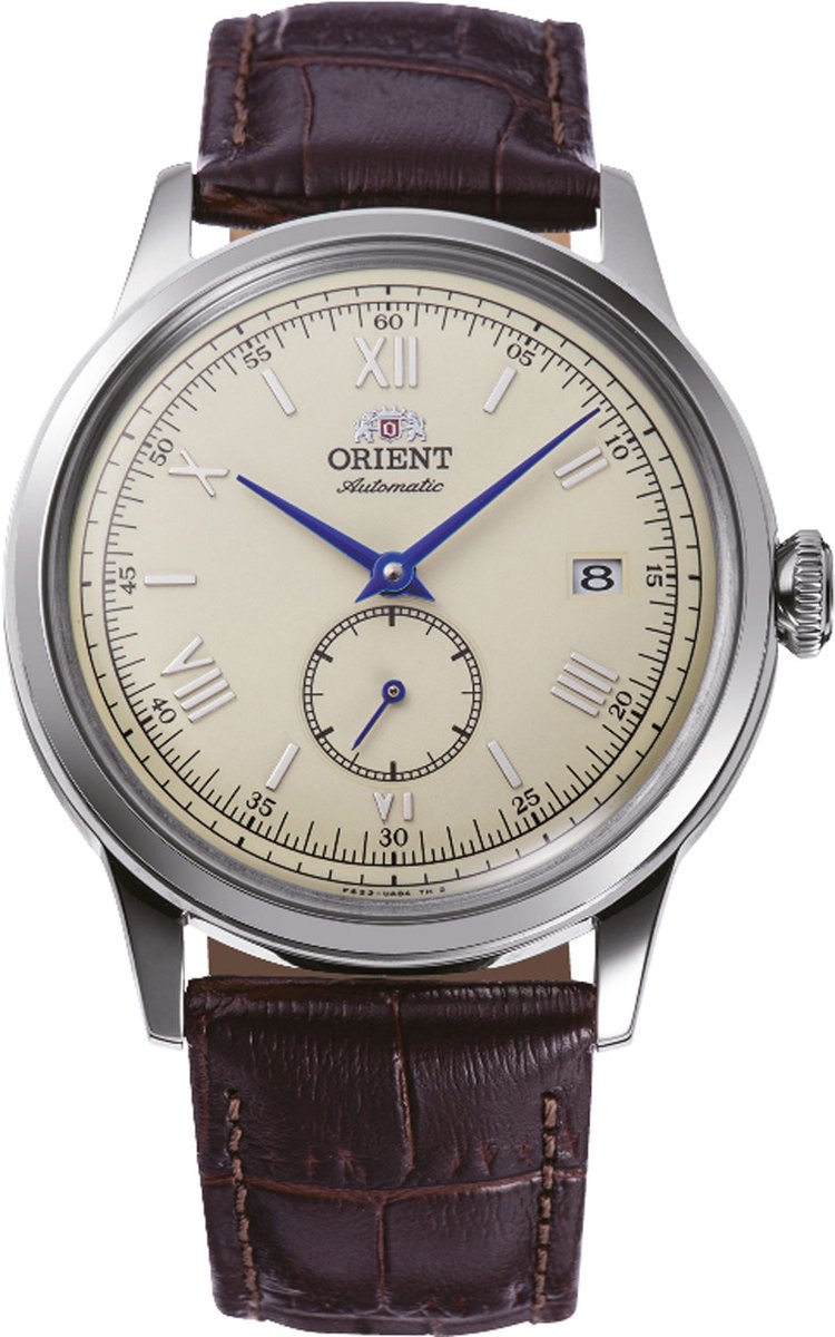 Orient Watches Bambino 38 Small Seconds Horloge Paars Man
