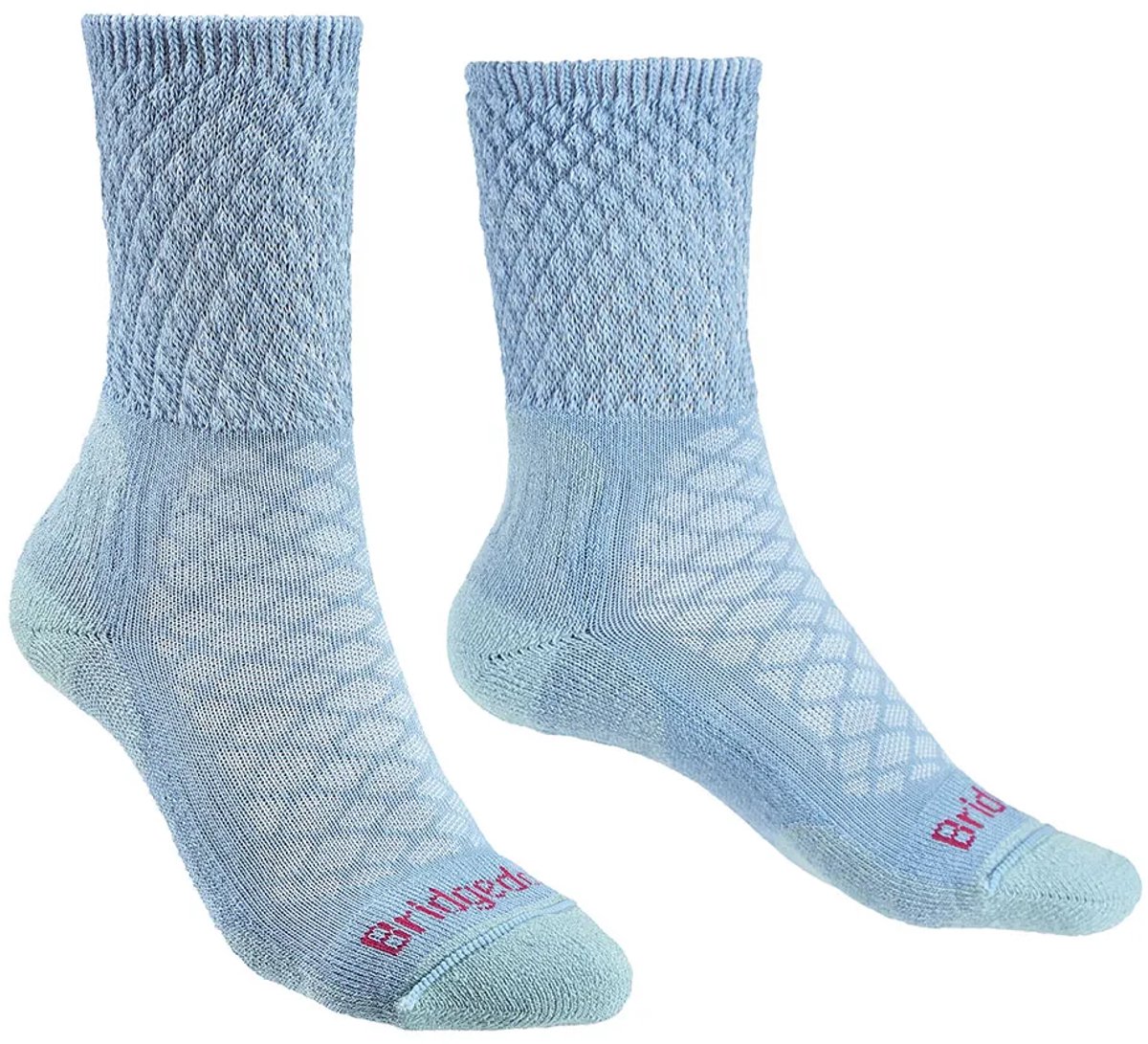 Bridgedale Hike Lt Merino Comfort Wandelsokken Dames Blauw 41-43