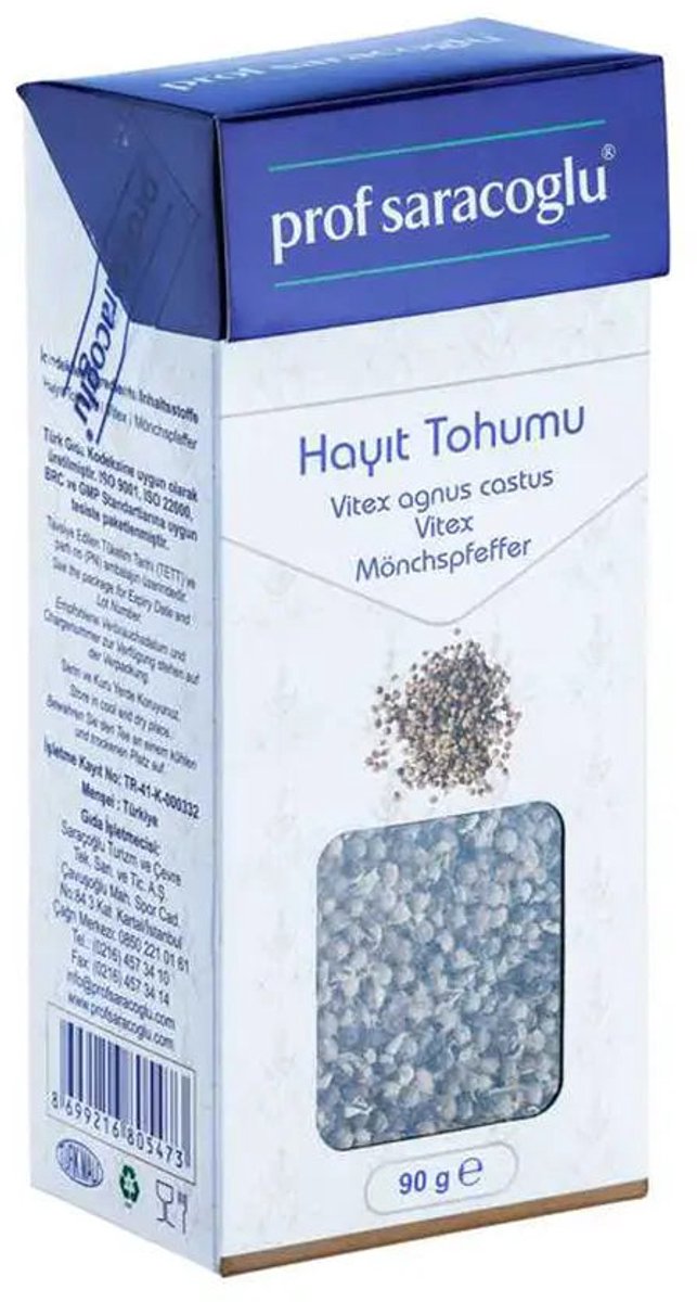Prof Saracoglu Monnikspeper (Vitex agnus-castus)