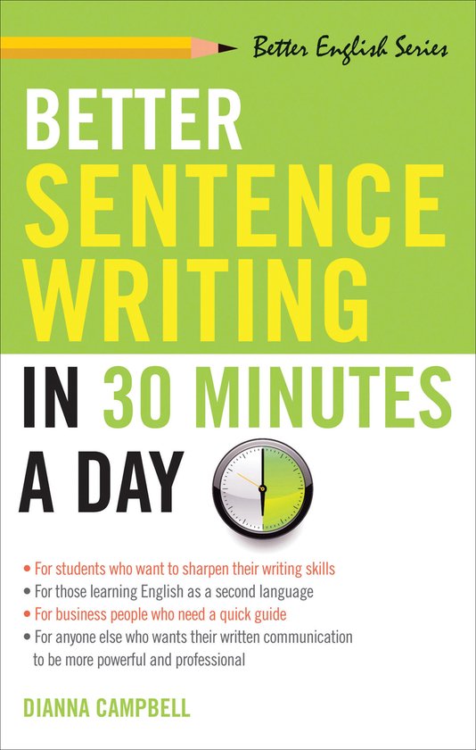 Better English - Better Sentence Writing in 30 Minutes a Day - cover