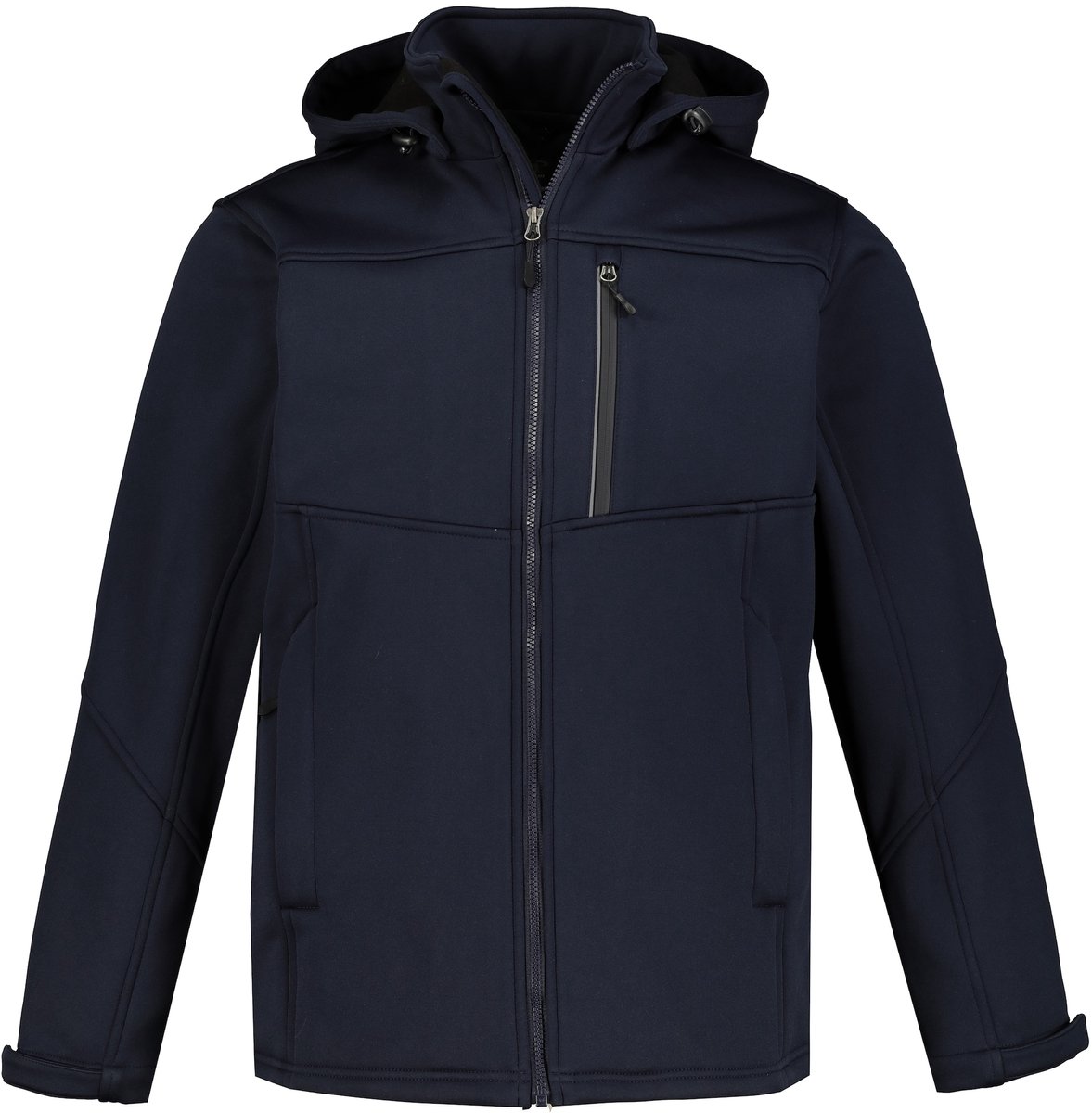 JP 1880 - Heren - Softshell jas wind- waterafstotend - Donkermarine - Maat XL
