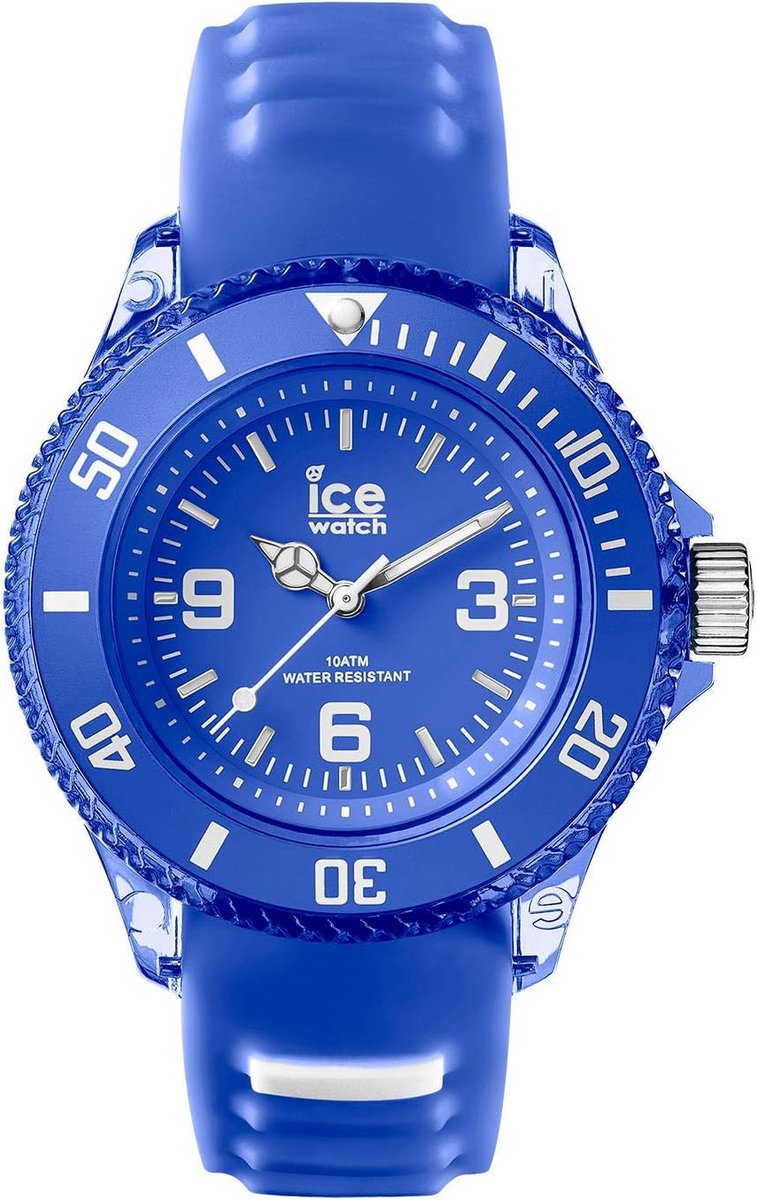 Kinderhorloge met Blauwe Siliconen Band - Waterdicht