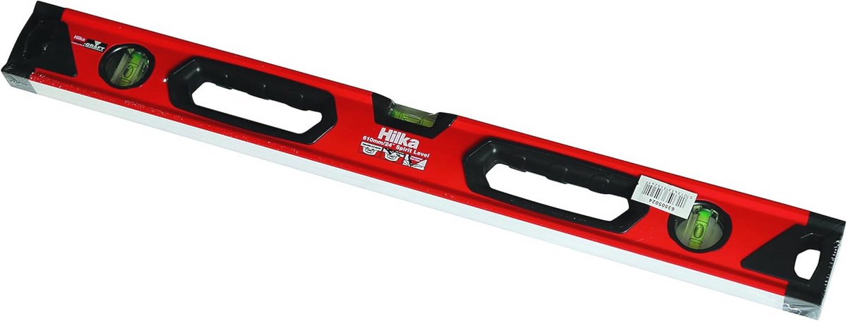 Spirit Level 24" (914mm) - Heavy Duty Aluminium Waterpas met Schokbestendige Flacons