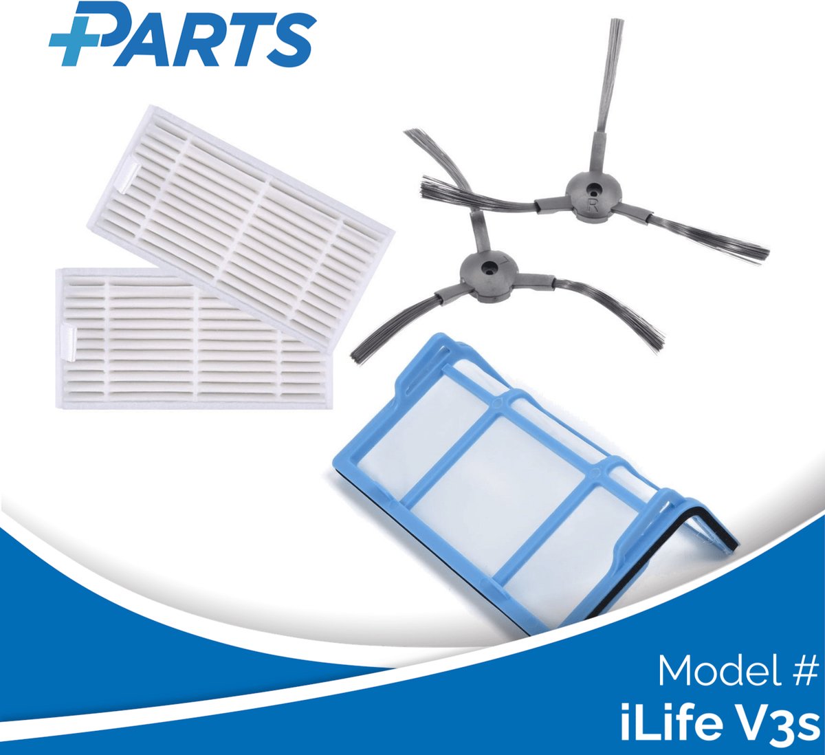iLife V3s Onderhoudsset (Plus.Parts® alternatief voor V3 / V5 MAINTENANCE SET)