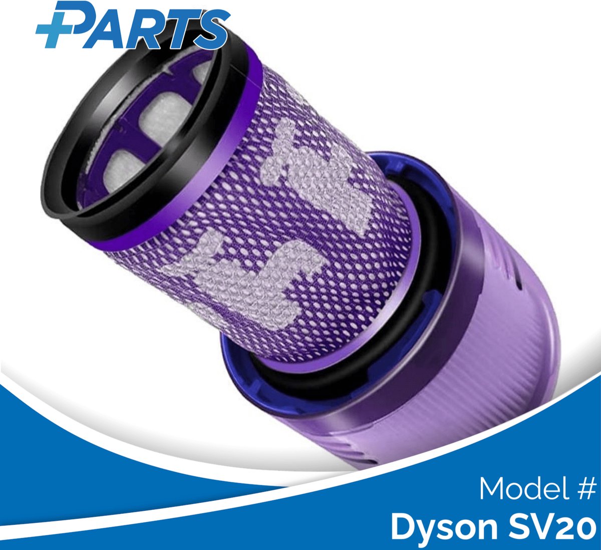 Dyson SV20 Filter (Plus.Parts® alternatief voor 971517-01)