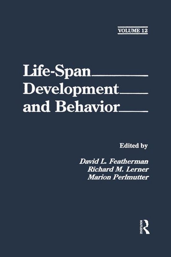 Life-Span Development and Behavior Series - Life-Span Develo ... - cover