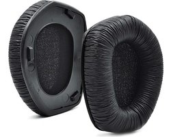 Vervangende oorkussens Geschikt voor Sennheiser RS 175, RS 165, RS 185 en RS 195 hoofdtelefoons, gemaakt van synthetisch leer of traagschuim.