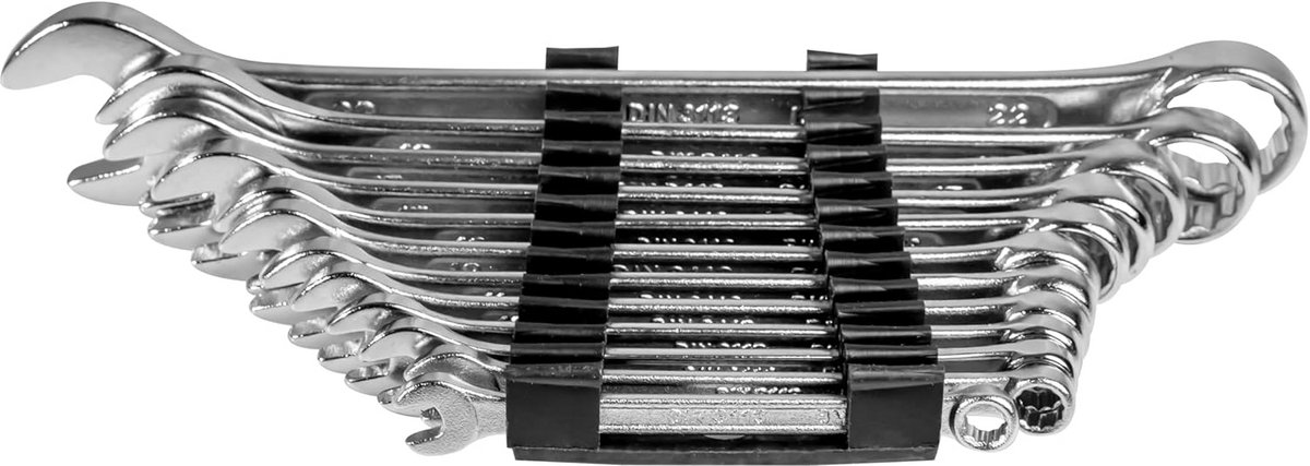 Combinatiesleutelset 12-Delig Voor Handgereedschap - DIN 3113 Vorkringsleutels