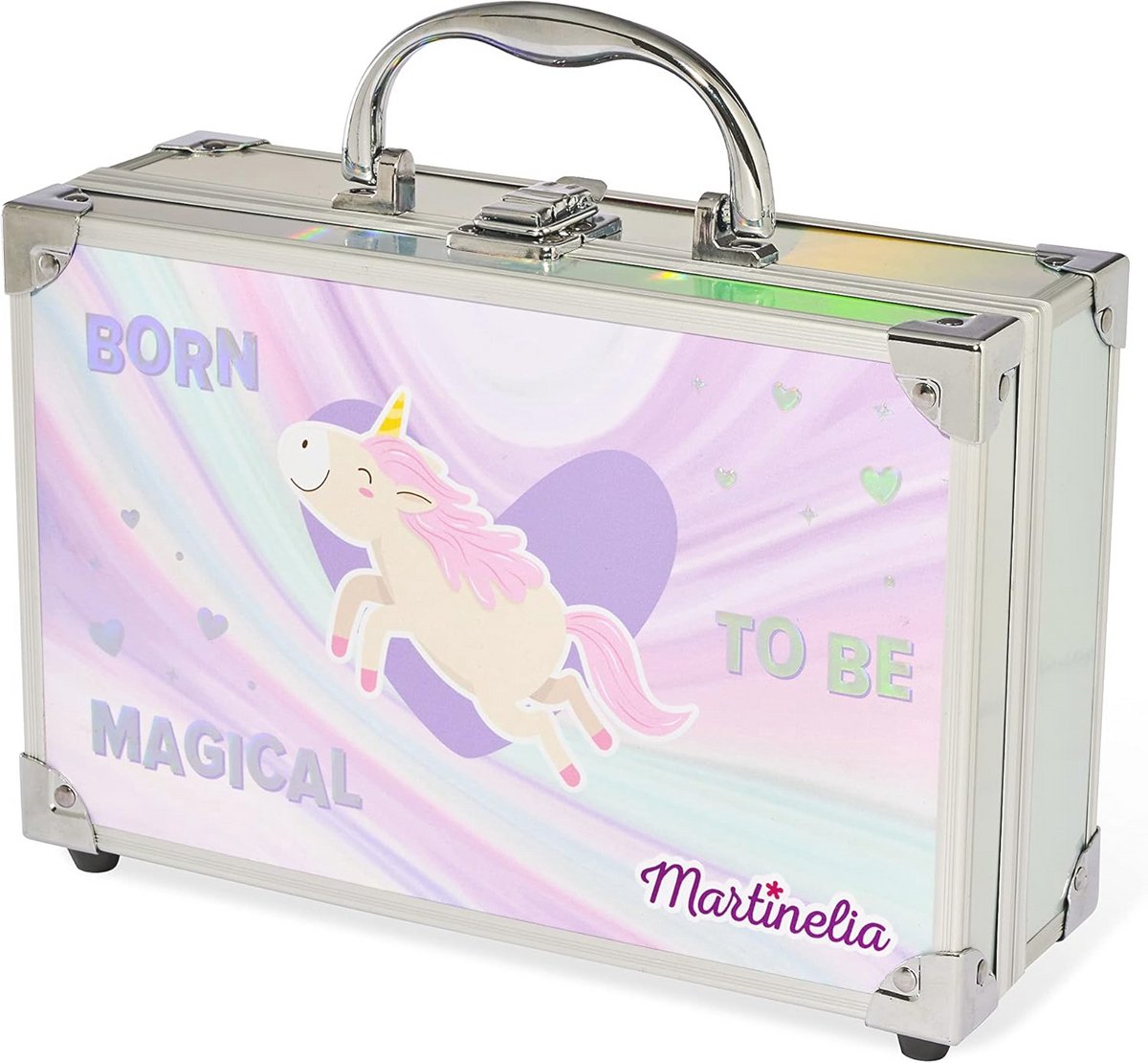 Unicorn Make-up Set voor Kinderen – Glitter Reis Koffer