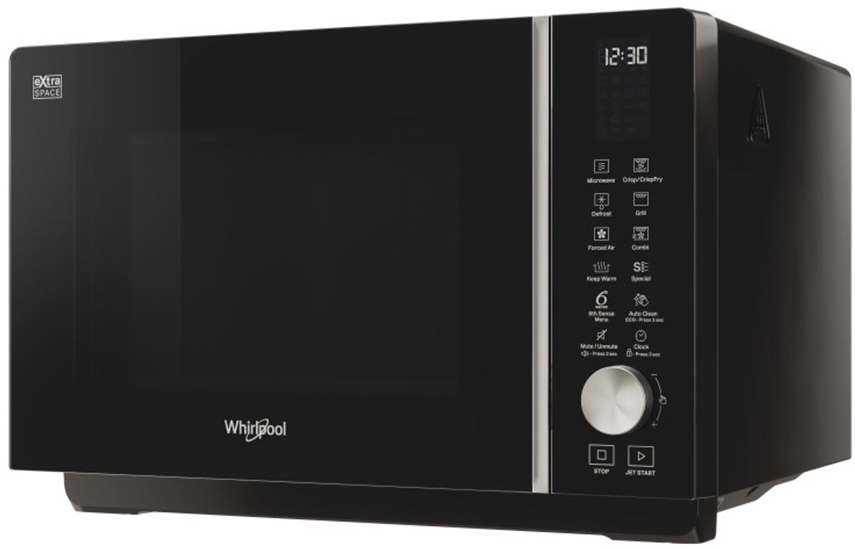 Whirlpool MWF 258 B - Vrijstaande magnetron - Zwart