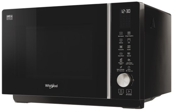 Whirlpool MWF 258 B - Vrijstaande magnetron - Zwart