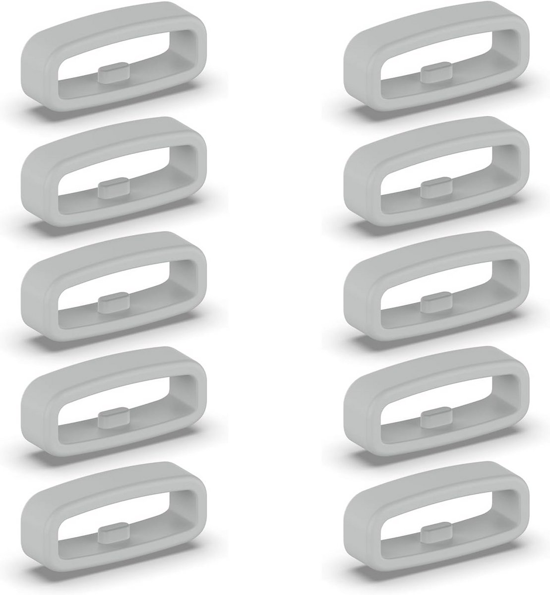 Horlogeband Retainer - Siliconen Sluiting Houder Vervangingsset 10 Stuks voor 18mm-20mm-22mm