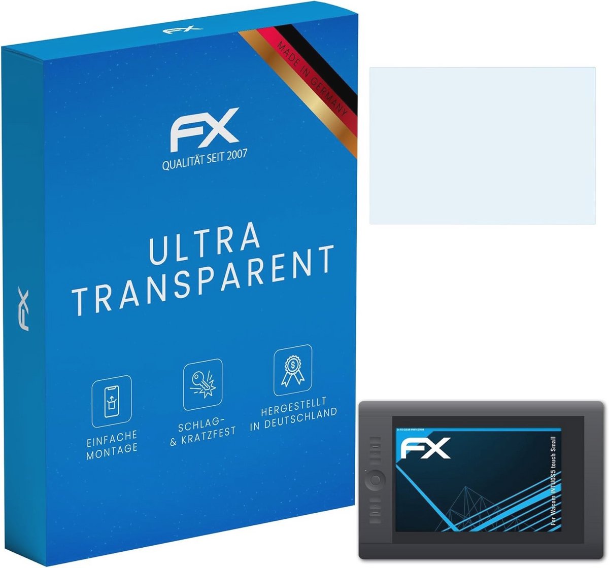 Ultra-heldere Schermbeschermer voor Wacom INTUOS5 - FX-Clear Bescherming
