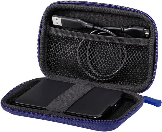 Waterdichte Beschermhoes voor Externe Harde Schijf 2,5 Inch (6,3 cm) - Blauw — afbeelding 2
