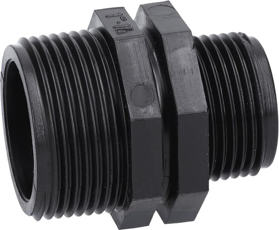 Panama adapter waterkraan voor aansluiten tuinslang - 3/4 en 1/2 inch