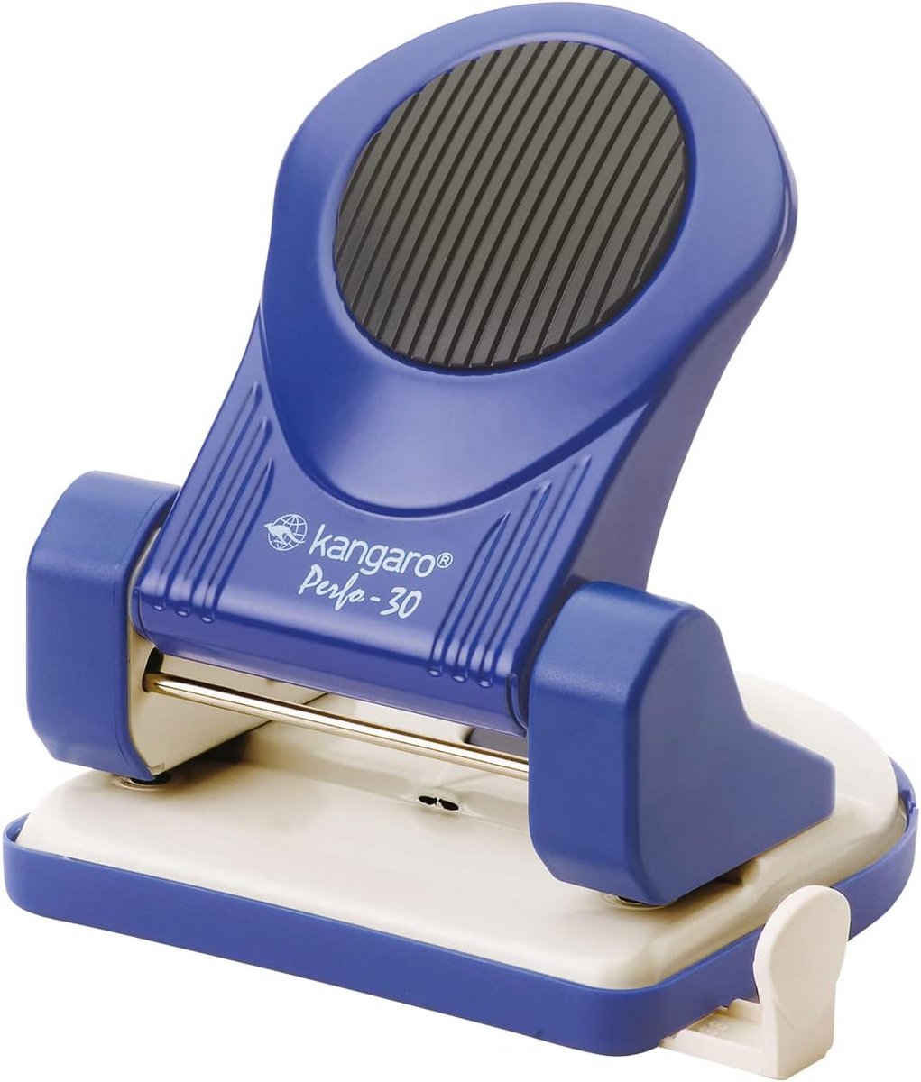 Dziurkacz Perfo 30 - Perforator voor Tot 30 Vellen in Blauw