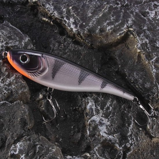 Jerkbait Wobbler voor Snoek - 155 mm/76 g - Langzaam Zinkend Kunstaas - Grote Kleurenkeuze van Merkloos — afbeelding 2