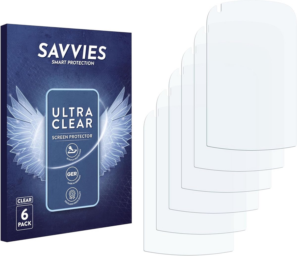 6x Ultra Transparante Screenprotector voor Roche Accu-Chek Solo Diabetes Manager