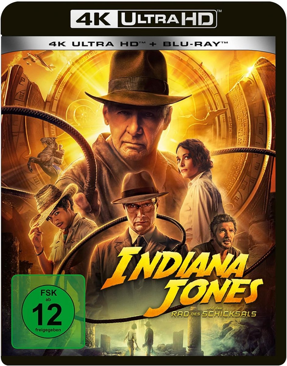 Indiana Jones: Rad des Schicksals - 4K Ultra HD Blu-ray + Blu-ray