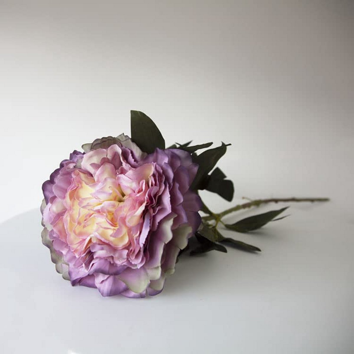Kunstzijde Pioenroos 90 cm voor Bruiloft Decoratie - 4 Kleuren Beschikbaar