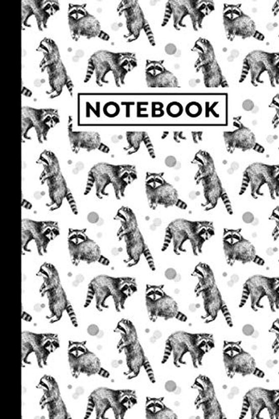 Notebook Mapache Notitieboek voor Raccoon Liefhebbers | Perfect voor Tekeningen ...