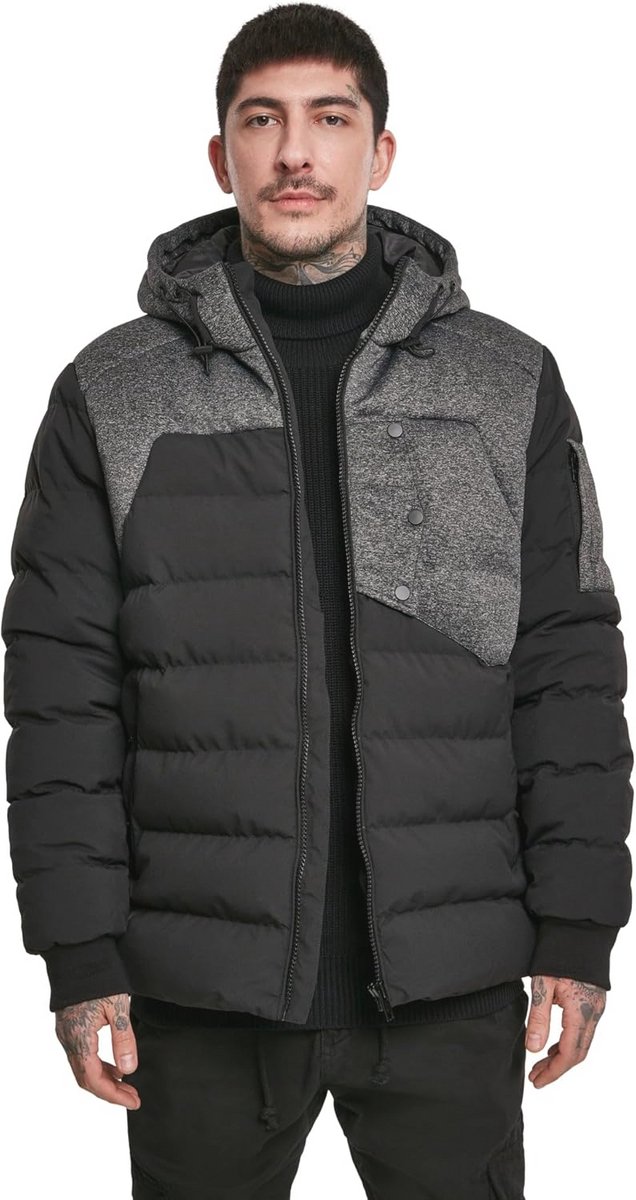 Heren Tech Bubble Jacket met Capuchon