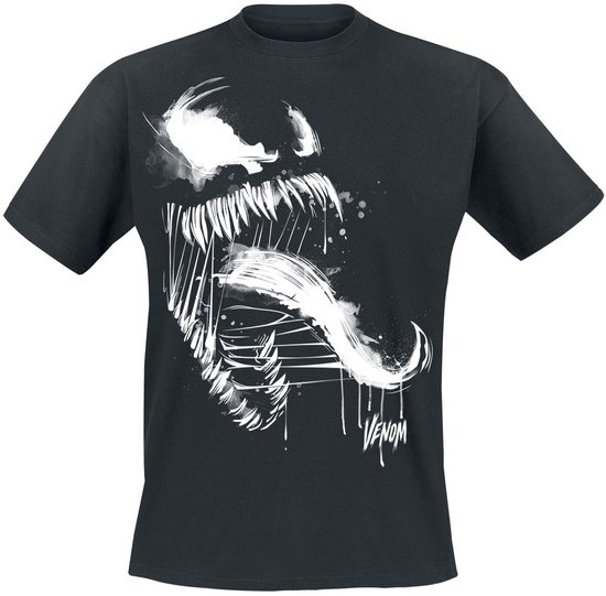 Spider-Man Marvel Games - Spider-Man 2 - Venom Splatter Heren T-shirt - zwart - L
