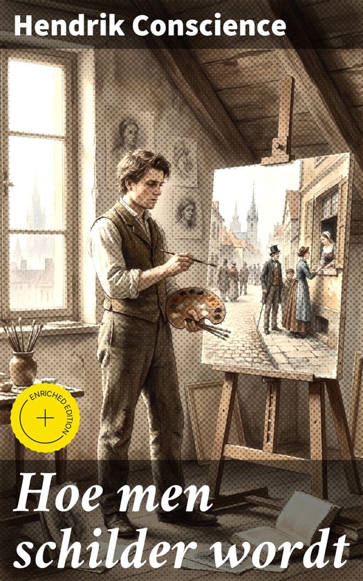 Hoe men schilder wordt - cover