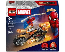 Product afbeelding van LEGO Marvel Spider-Man vs. Ghost Rider Motor Speelgoed - 76335
