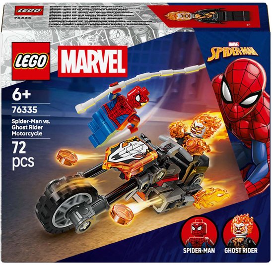 LEGO Marvel Spider-Man vs. Ghost Rider Motor Speelgoed - 76335