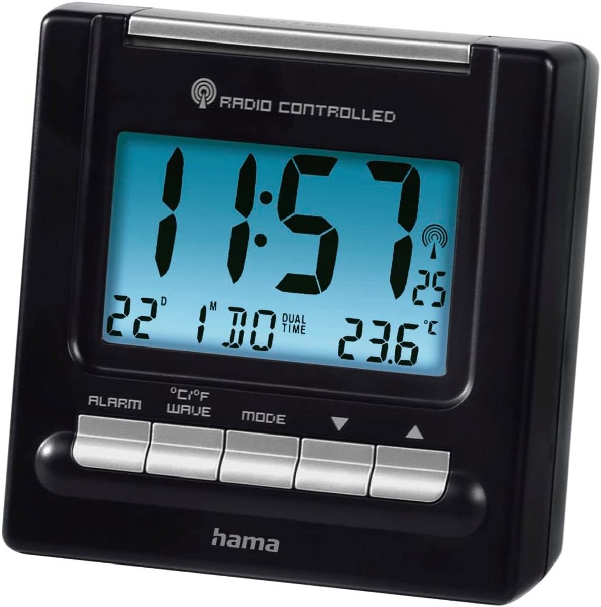 Digitale Wekker met Radio en Temperatuurweergave
