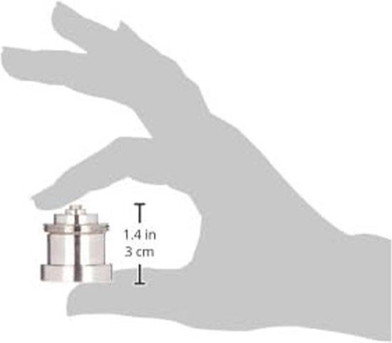 Metalen adapter voor elektronische radiatorthermostaten M28 x 1,5 mm | bol