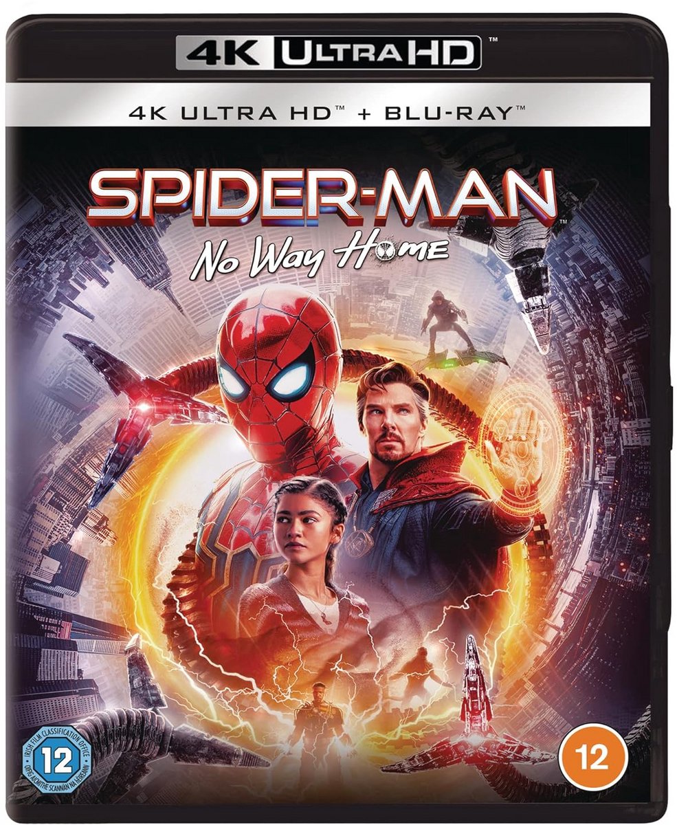 Spider-Man: No Way Home Blu-Ray Import - Wereldwijde Versie