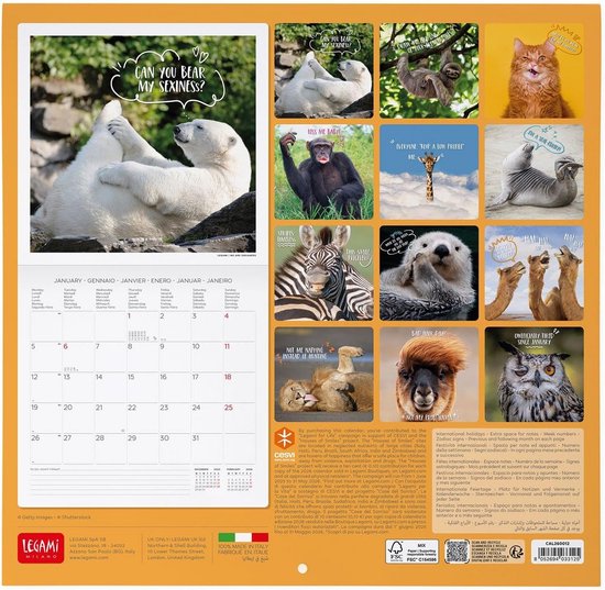 2026 jaar in één oogopslag Libelle-wandkalender, één pagina hangende