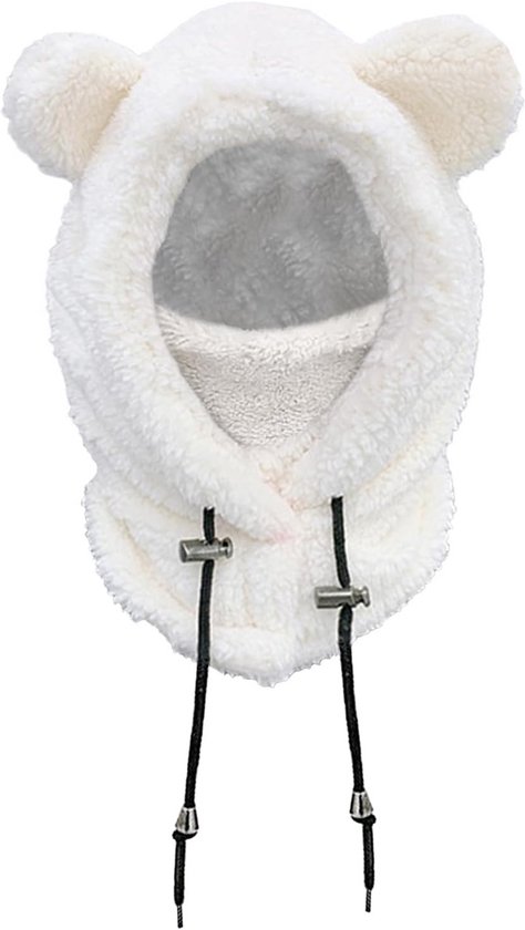 Kinderen Jongens Meisjes Winter Fleece Muts Sjaal Dikker Gebreide Winddichte Hoeden Bib Sjaals Kinderen kopen vanaf een prijs van 13