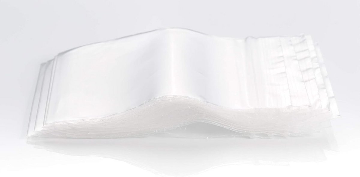 1000 Stuks Transparante Zip Lock Zakjes 22x28 cm – Sterke Hersluitbare Opbergzakken